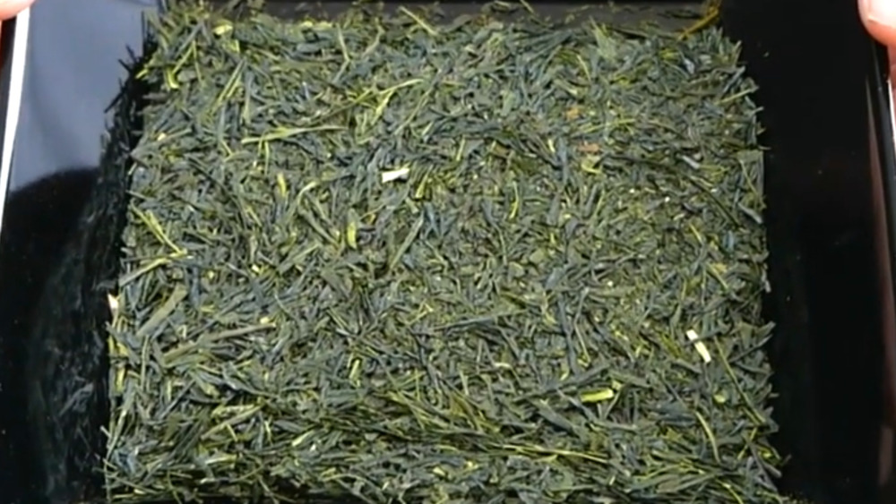 静岡県　川根茶の茶葉